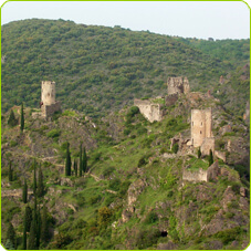 Les Chateaux Cathares - Lastours